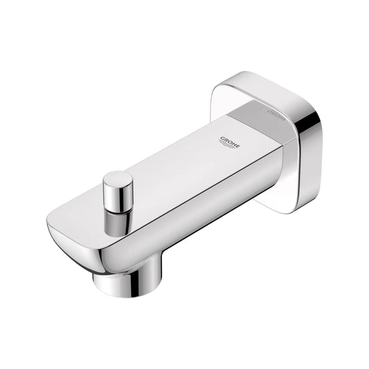 Grohe Cubeo StarLight Chrome Soft Square Shape Wall Mount Diverter Tub Spout