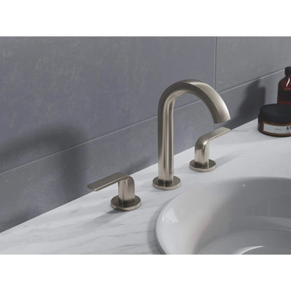 Grohe Defined 8" Two-Handle 1.2 GPM Brushed Nickel Infinity Widespread Faucet