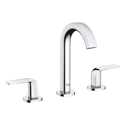 Grohe Defined 8" Two-Handle 1.2 GPM Star Light Chrome Widespread Faucet