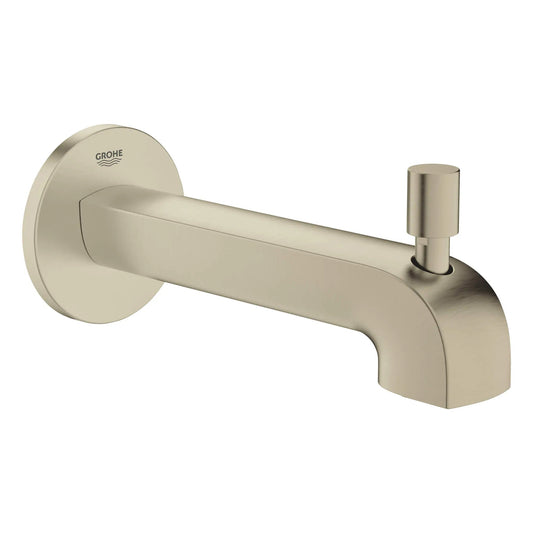 Grohe Defined Brass Construction Brushed Nickel Infinity Diverter Tub Spout