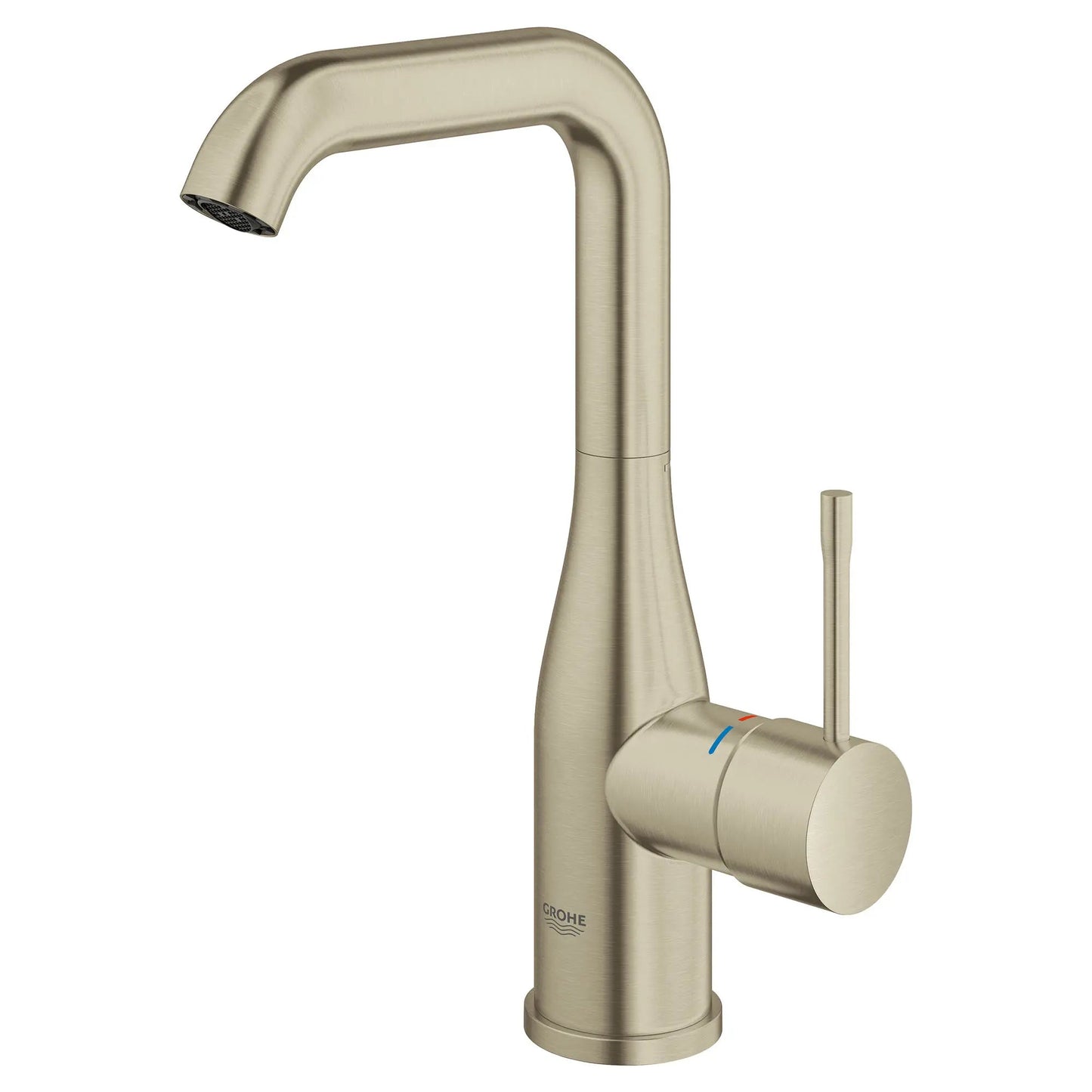 Grohe Essence 1.2 GPM Single Hole Single-Handle Brushed Nickel Infinity Faucet