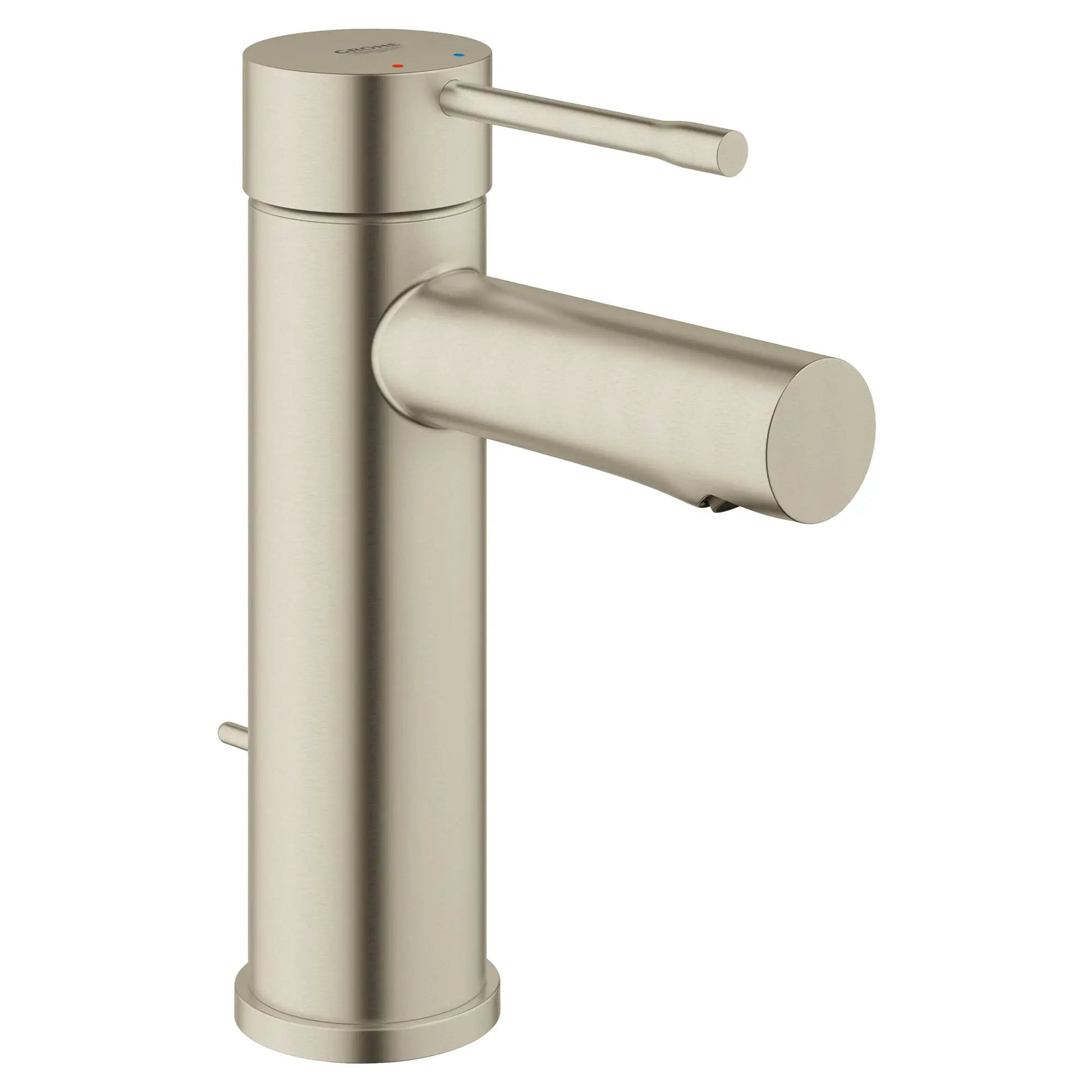 Grohe Essence 1.2 GPM Single Hole Single Handle Brushed Nickel Infinity Faucet
