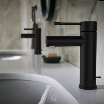 Grohe Essence 1.2 GPM Single Hole Single Handle Matte Black Faucet