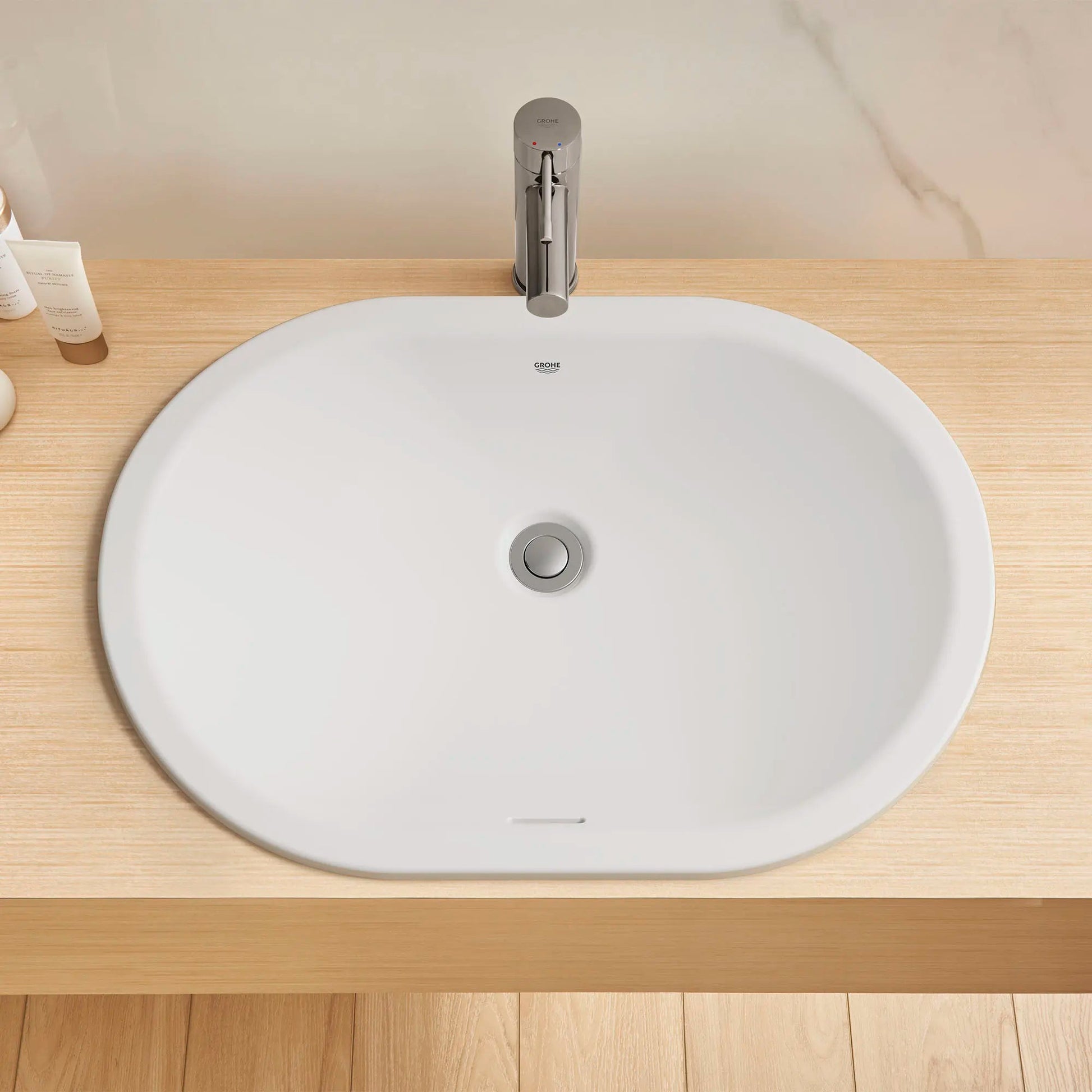 Grohe Essence 1.2 GPM Single Hole Single Handle StarLight Chrome Faucet