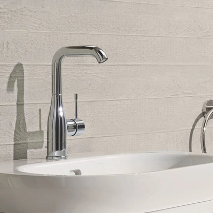 Grohe Essence 1.2 GPM Single Hole Single-Handle StarLight Chrome Faucet
