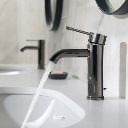 Grohe Essence 23592A0A 1.2 GPM Single Handle Hard Graphite Finish Faucet