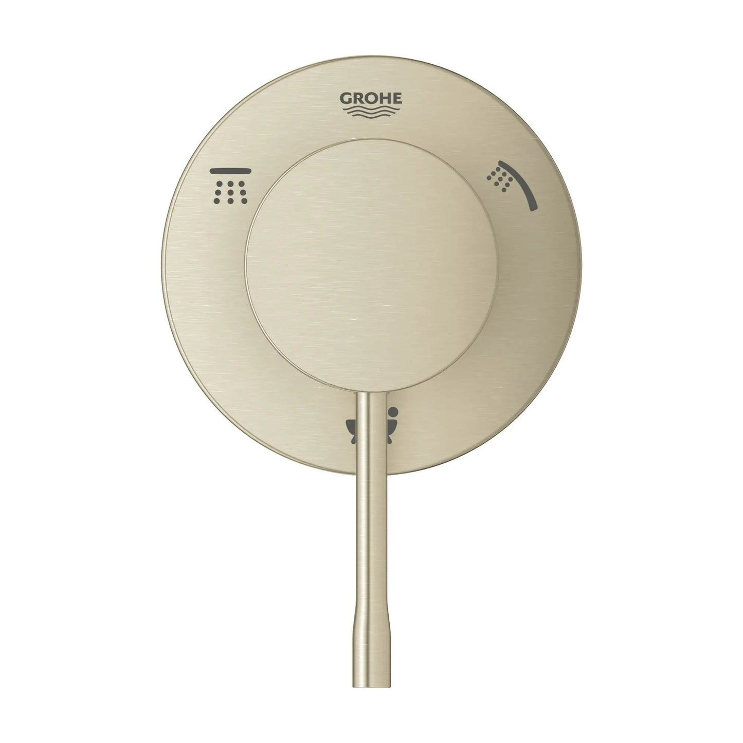 Grohe Essence 3-Way Diverter Trim Metal Lever Handle Brushed Nickel Infinity Finish