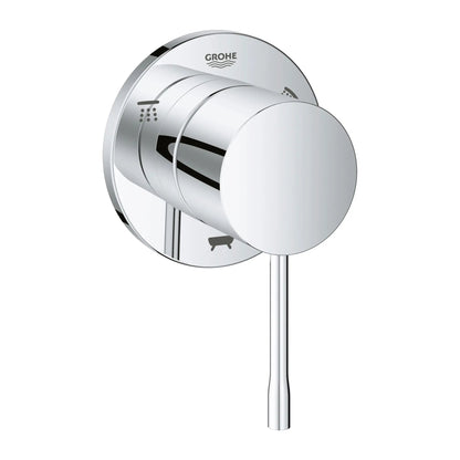 Grohe Essence 3-Way Diverter Trim Metal Lever Handle StarLight Chrome Finish