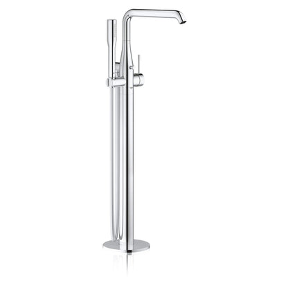 Grohe Essence Single-Handle Freestanding StarLight Chrome Tub Faucet With 1.75 GPM Hand Shower