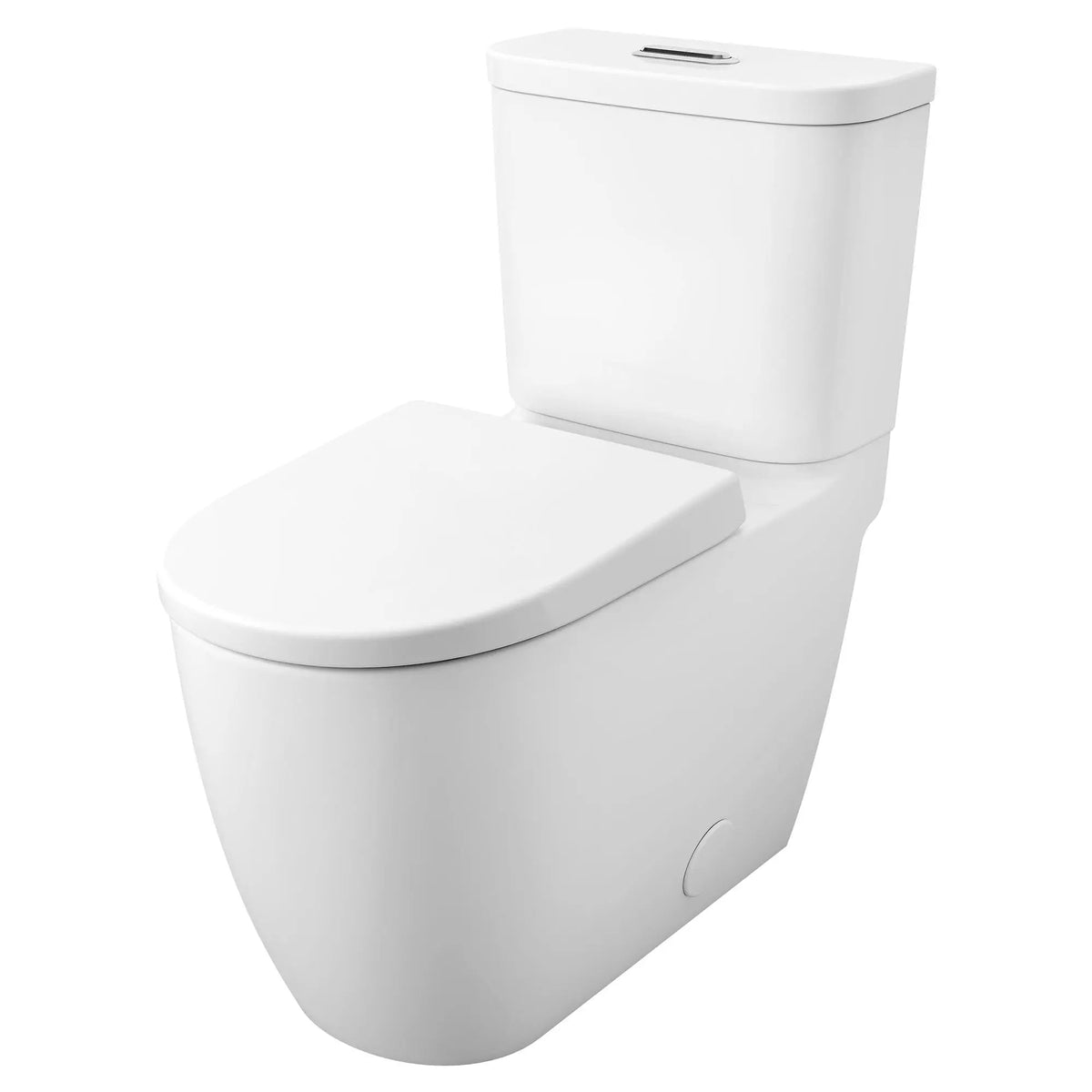Grohe Essence Two-Piece Dual Flush Right Height Elongated Alpine White Toilet With Seat