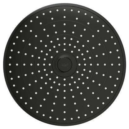 Grohe Euphoria 10" 3-Spray 1.75 GPM Matte Black 260 Shower Head