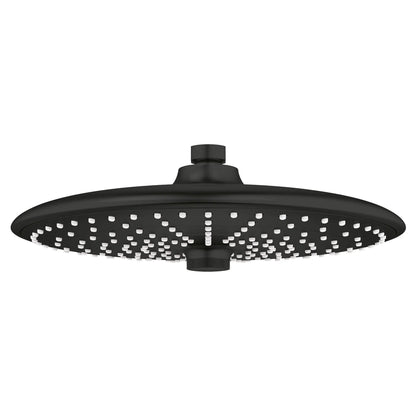 Grohe Euphoria 10" 3-Spray 1.75 GPM Matte Black 260 Shower Head