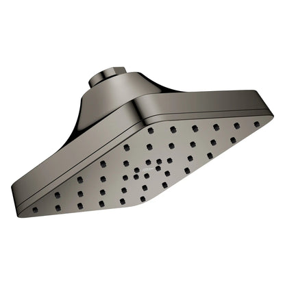 Grohe Euphoria 140 With AquaBooster Square Single Spray 1.75 GPM Hard Graphite Shower Head