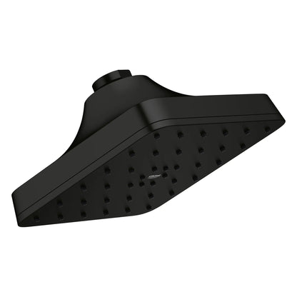Grohe Euphoria 140 With AquaBooster Square Single Spray 1.75 GPM Matte Black Shower Head