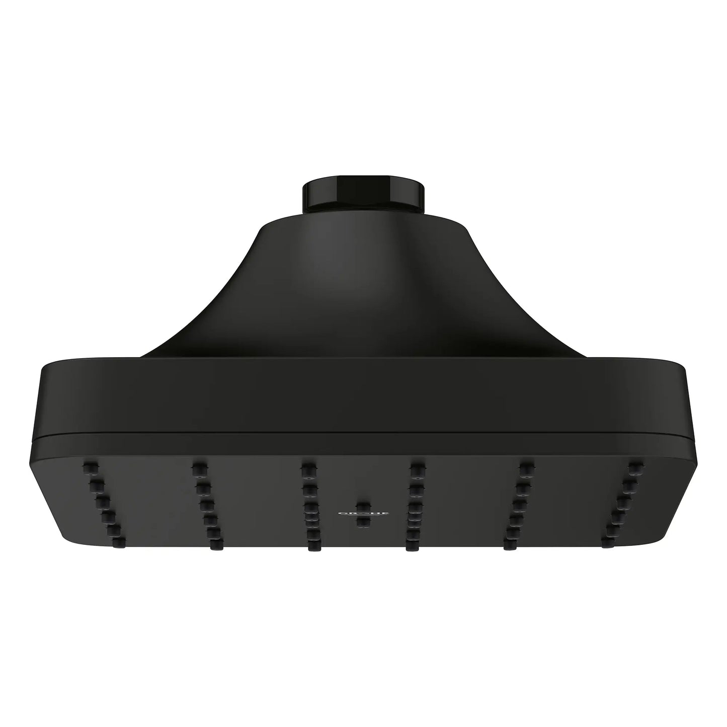 Grohe Euphoria 140 With AquaBooster Square Single Spray 1.75 GPM Matte Black Shower Head