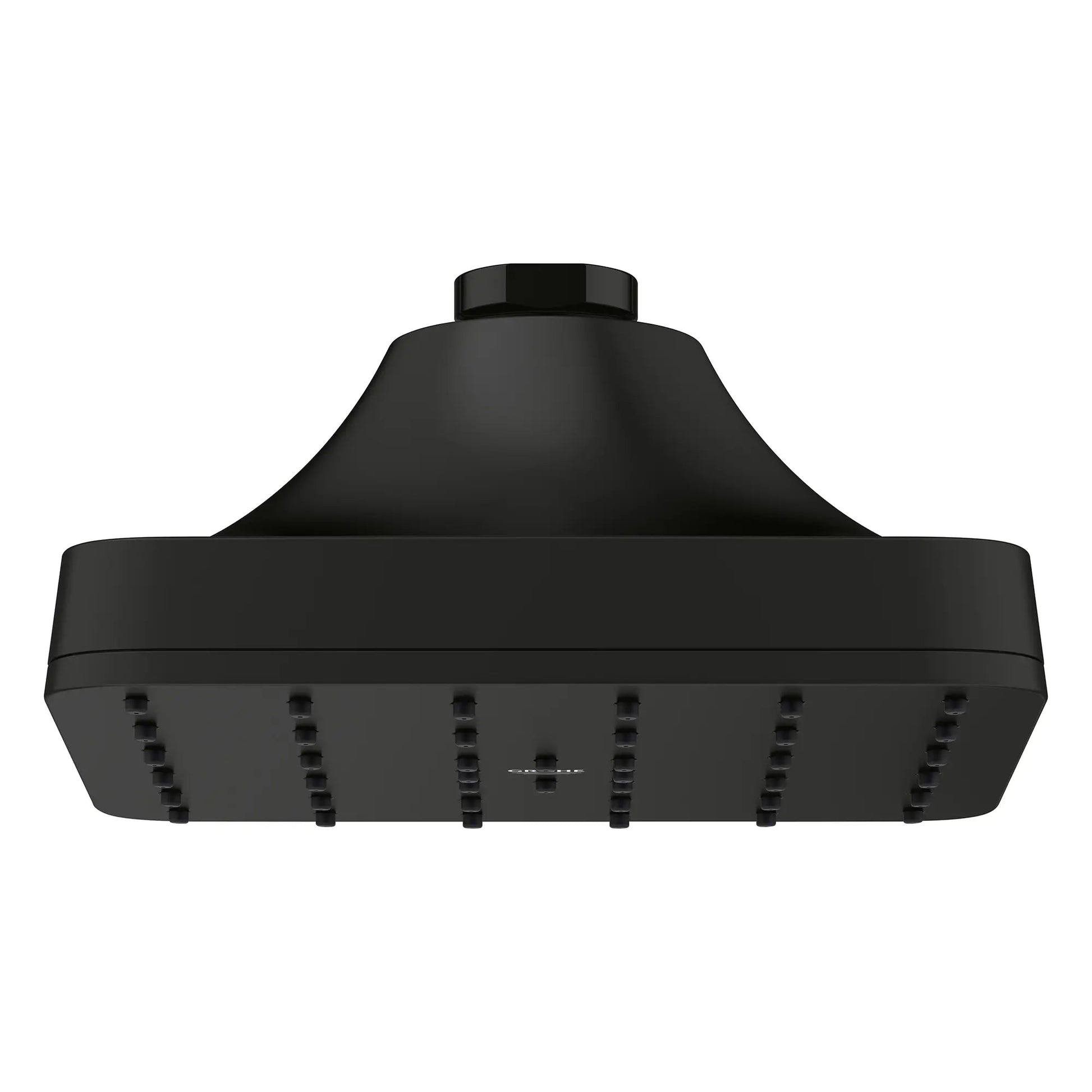 Grohe Euphoria 140 With AquaBooster Square Single Spray 1.75 GPM Matte Black Shower Head