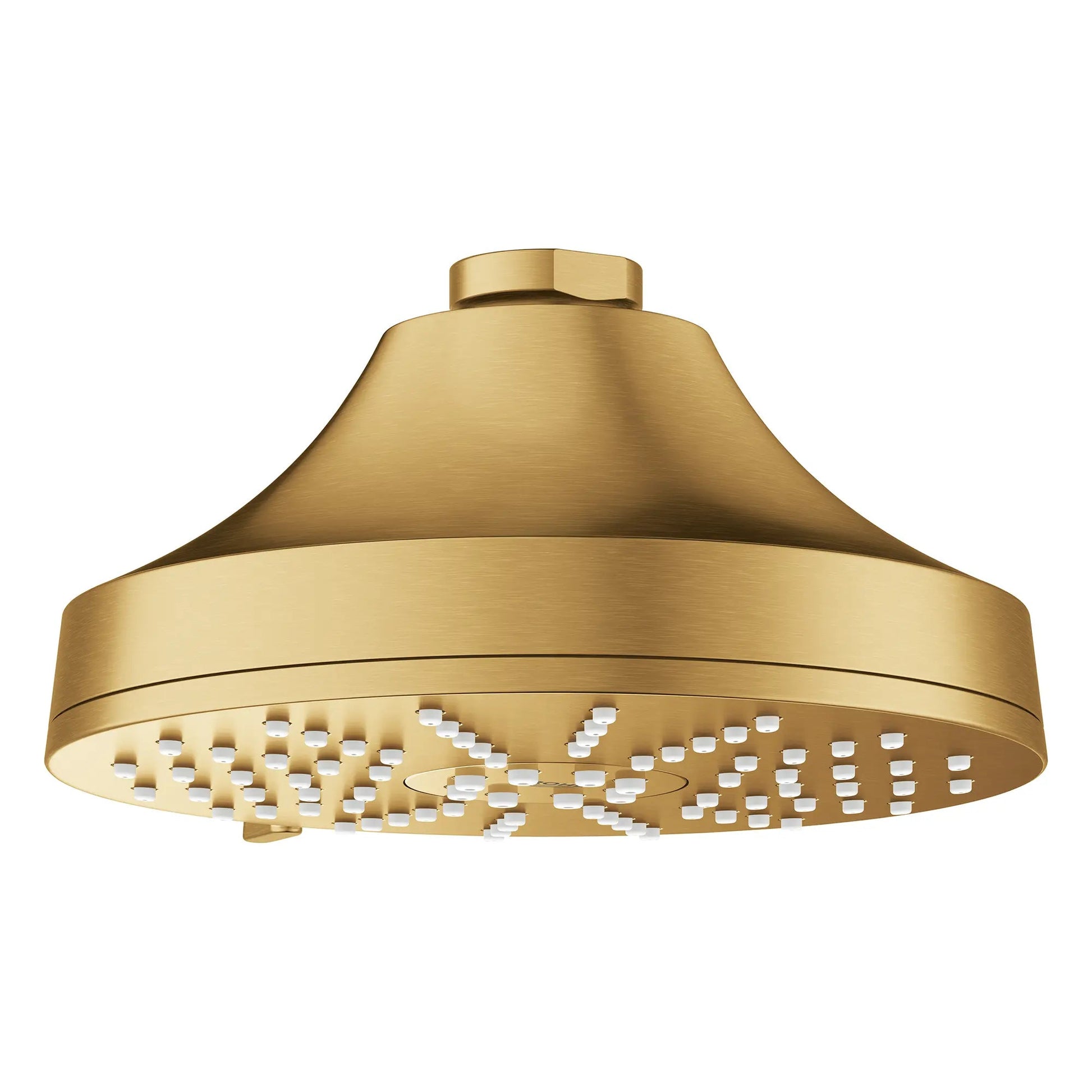 Grohe Euphoria 1.75 GPM 140 With AquaBooster Round Multi Spray Brushed Cool Sunrise Shower Head