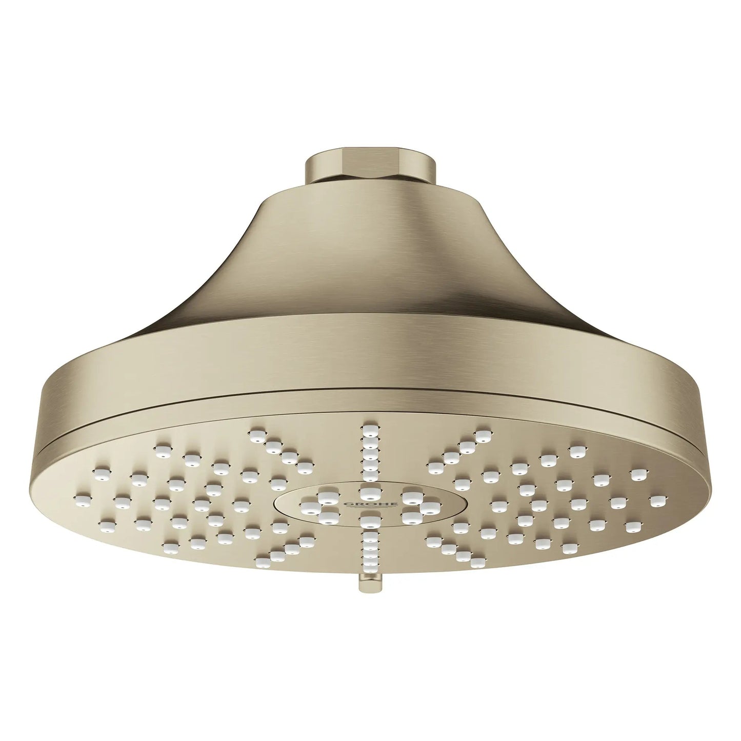 Grohe Euphoria 1.75 GPM 140 With AquaBooster Round Multi Spray Brushed Nickel Shower Head