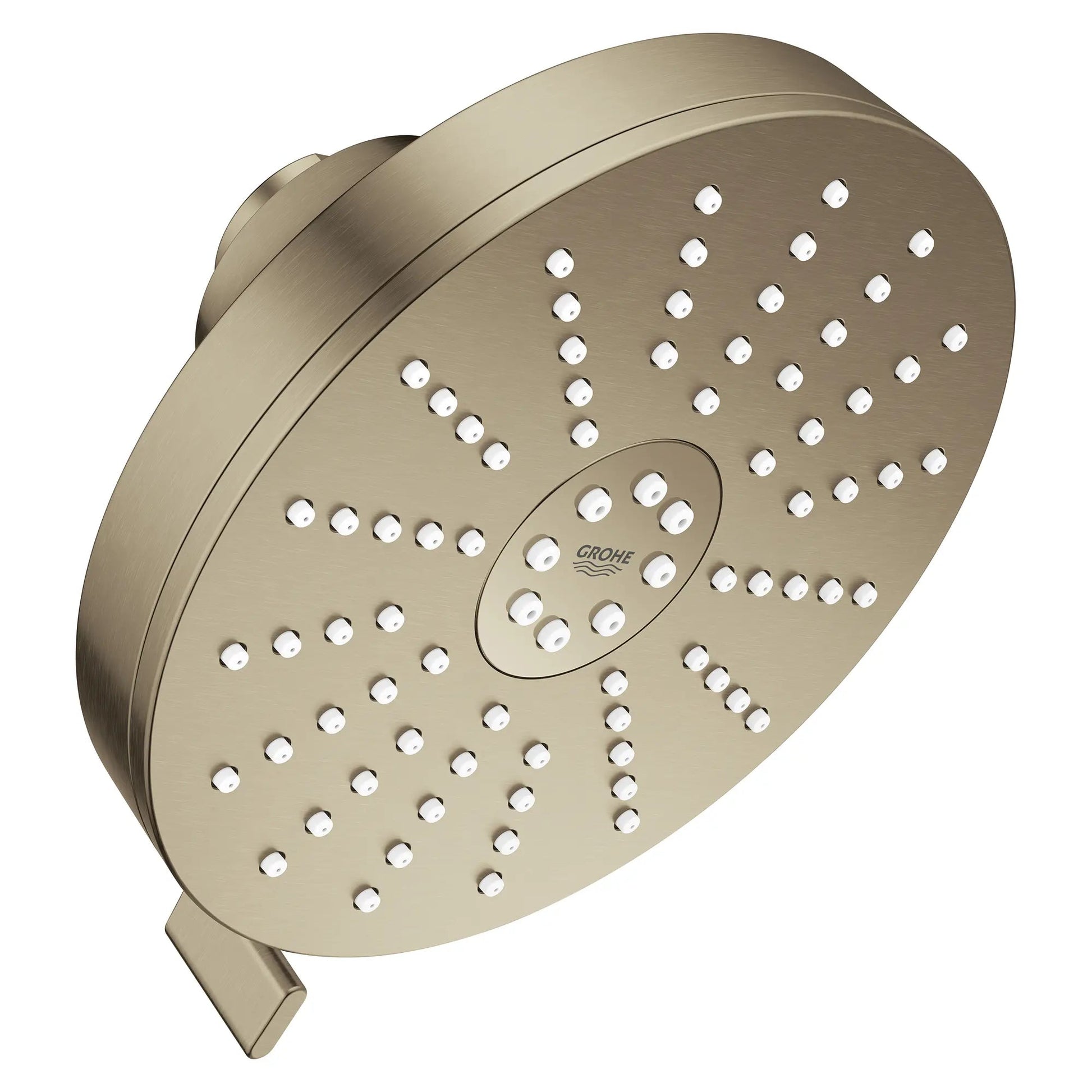 Grohe Euphoria 1.75 GPM 140 With AquaBooster Round Multi Spray Brushed Nickel Shower Head