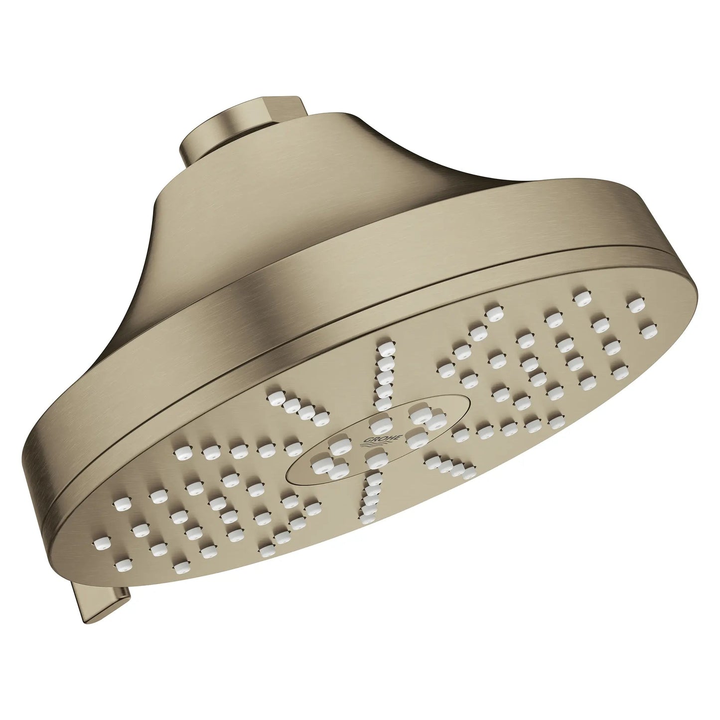 Grohe Euphoria 1.75 GPM 140 With AquaBooster Round Multi Spray Brushed Nickel Shower Head