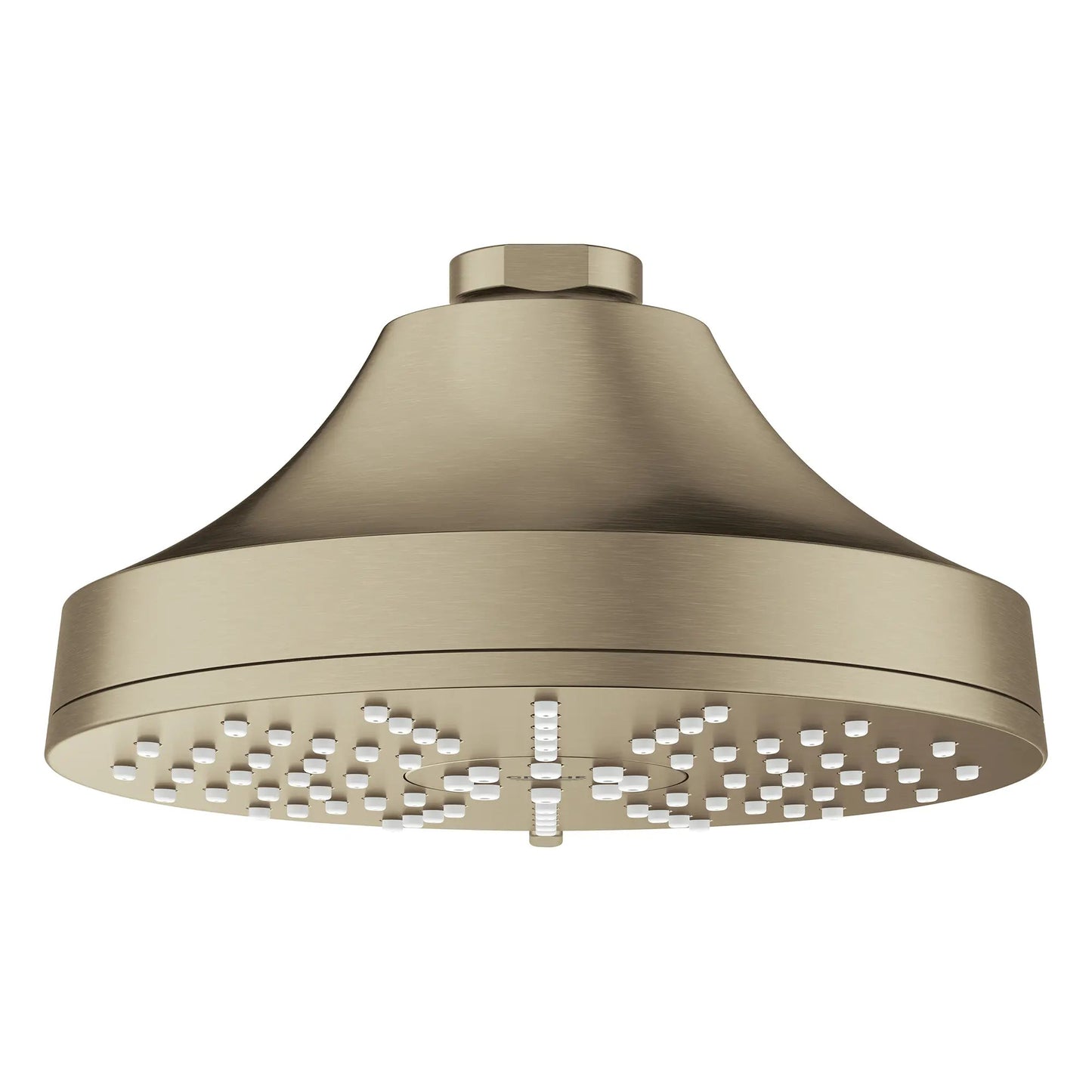 Grohe Euphoria 1.75 GPM 140 With AquaBooster Round Multi Spray Brushed Nickel Shower Head
