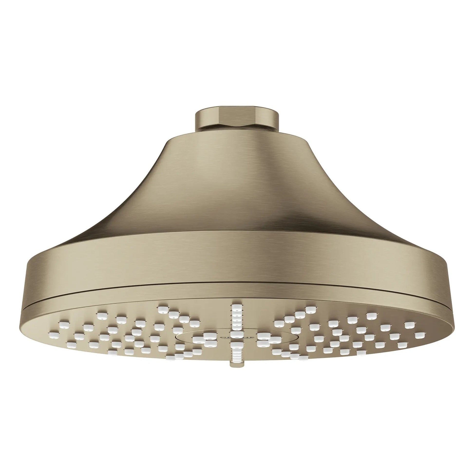 Grohe Euphoria 1.75 GPM 140 With AquaBooster Round Multi Spray Brushed Nickel Shower Head