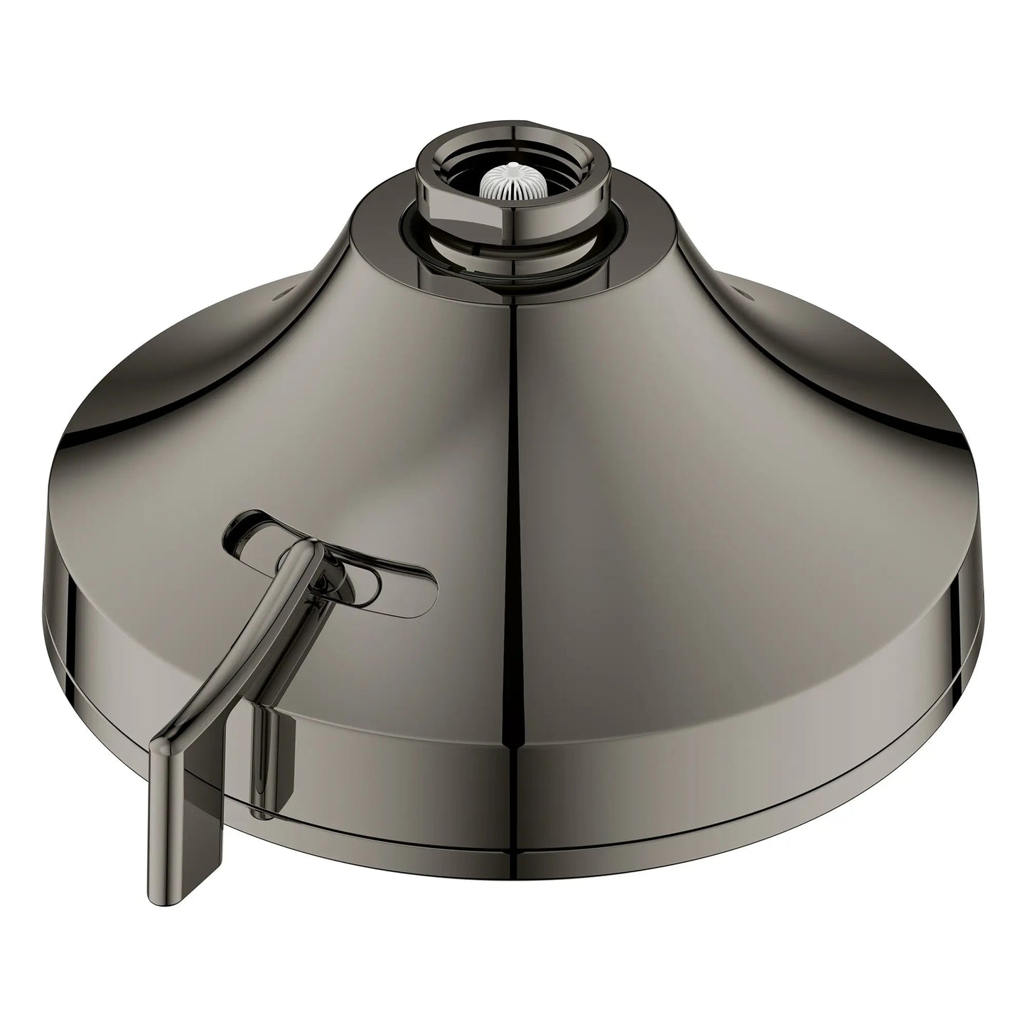Grohe Euphoria 1.75 GPM 140 With AquaBooster Round Multi Spray Hard Graphite Shower Head