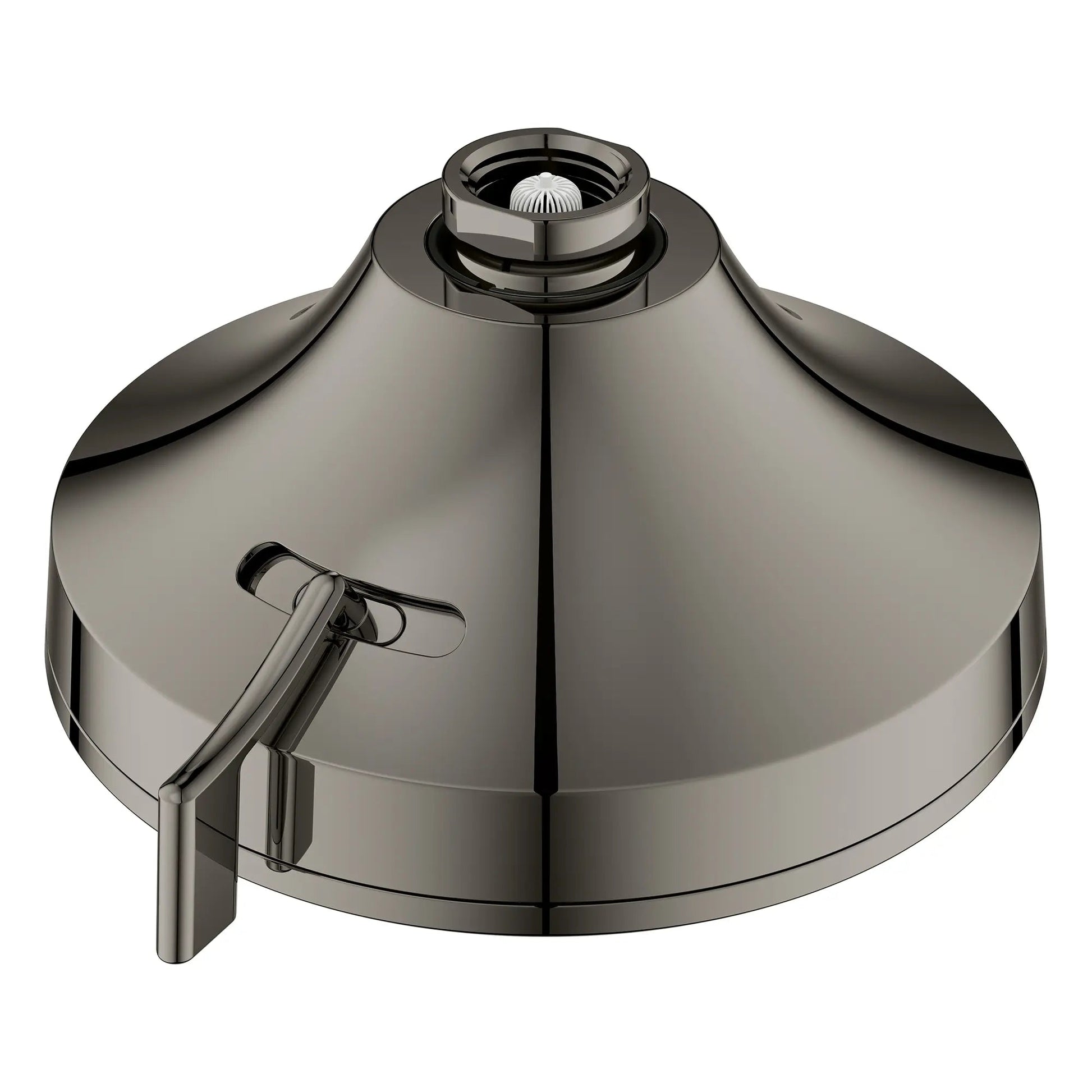 Grohe Euphoria 1.75 GPM 140 With AquaBooster Round Multi Spray Hard Graphite Shower Head