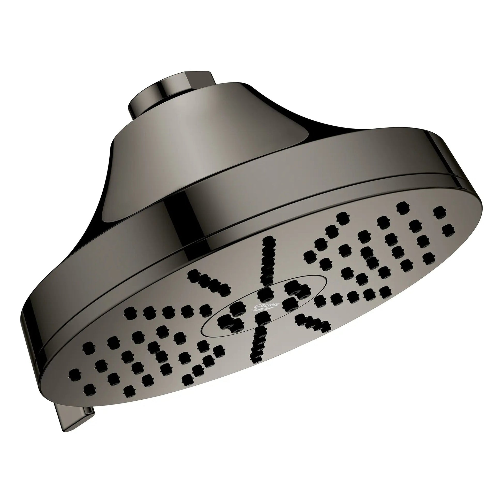Grohe Euphoria 1.75 GPM 140 With AquaBooster Round Multi Spray Hard Graphite Shower Head