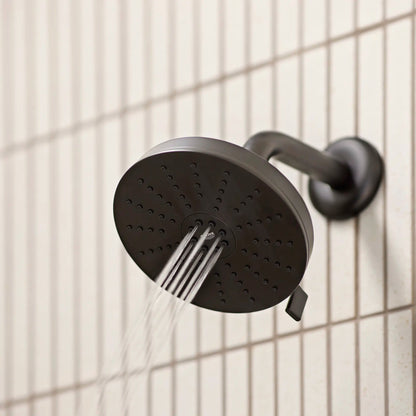 Grohe Euphoria 1.75 GPM 140 With AquaBooster Round Multi Spray Matte Black Shower Head