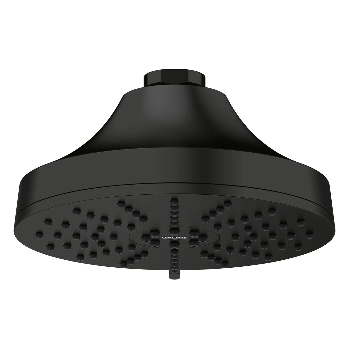 Grohe Euphoria 1.75 GPM 140 With AquaBooster Round Multi Spray Matte Black Shower Head