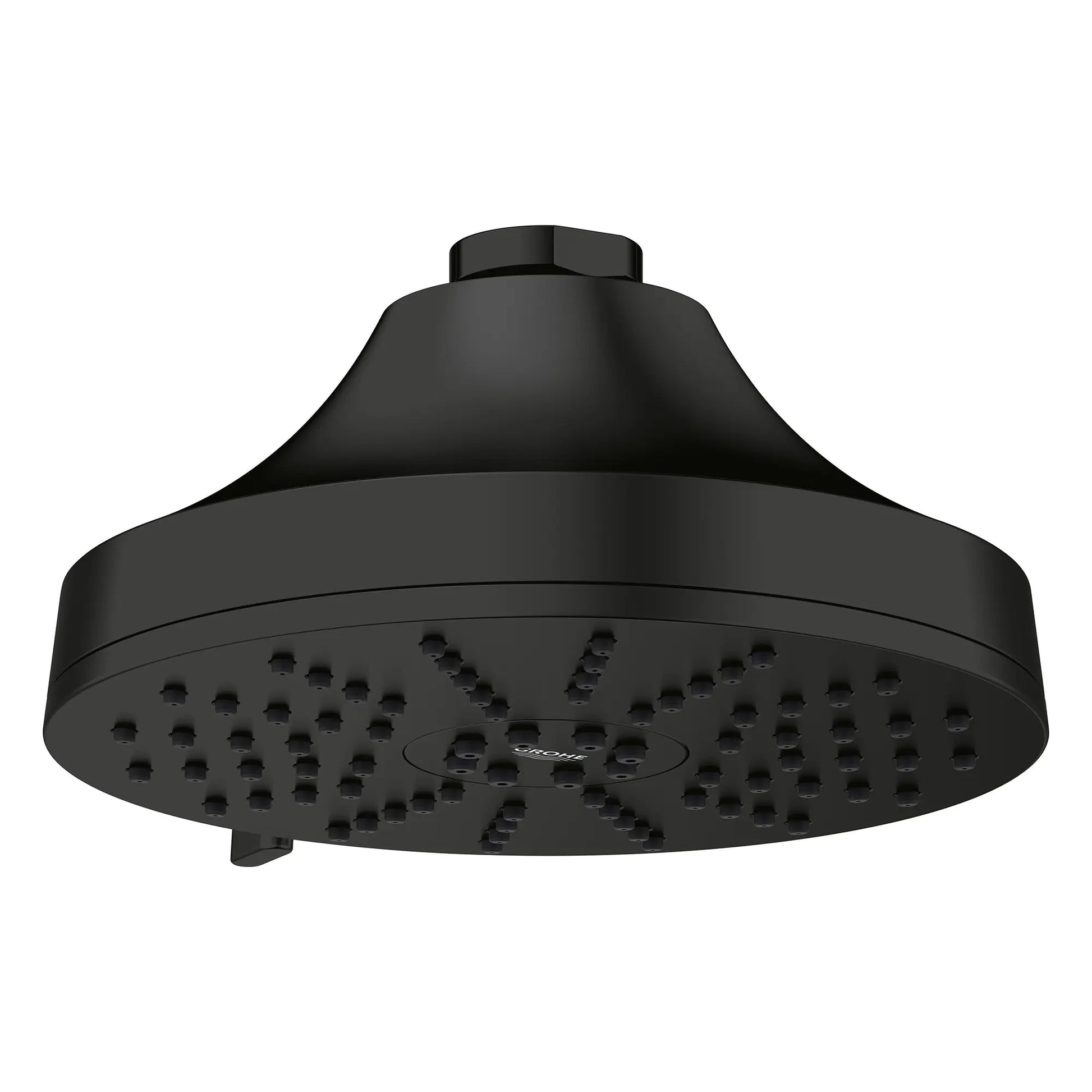 Grohe Euphoria 1.75 GPM 140 With AquaBooster Round Multi Spray Matte Black Shower Head