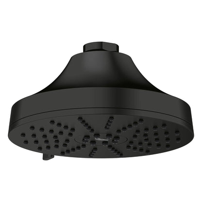 Grohe Euphoria 1.75 GPM 140 With AquaBooster Round Multi Spray Matte Black Shower Head