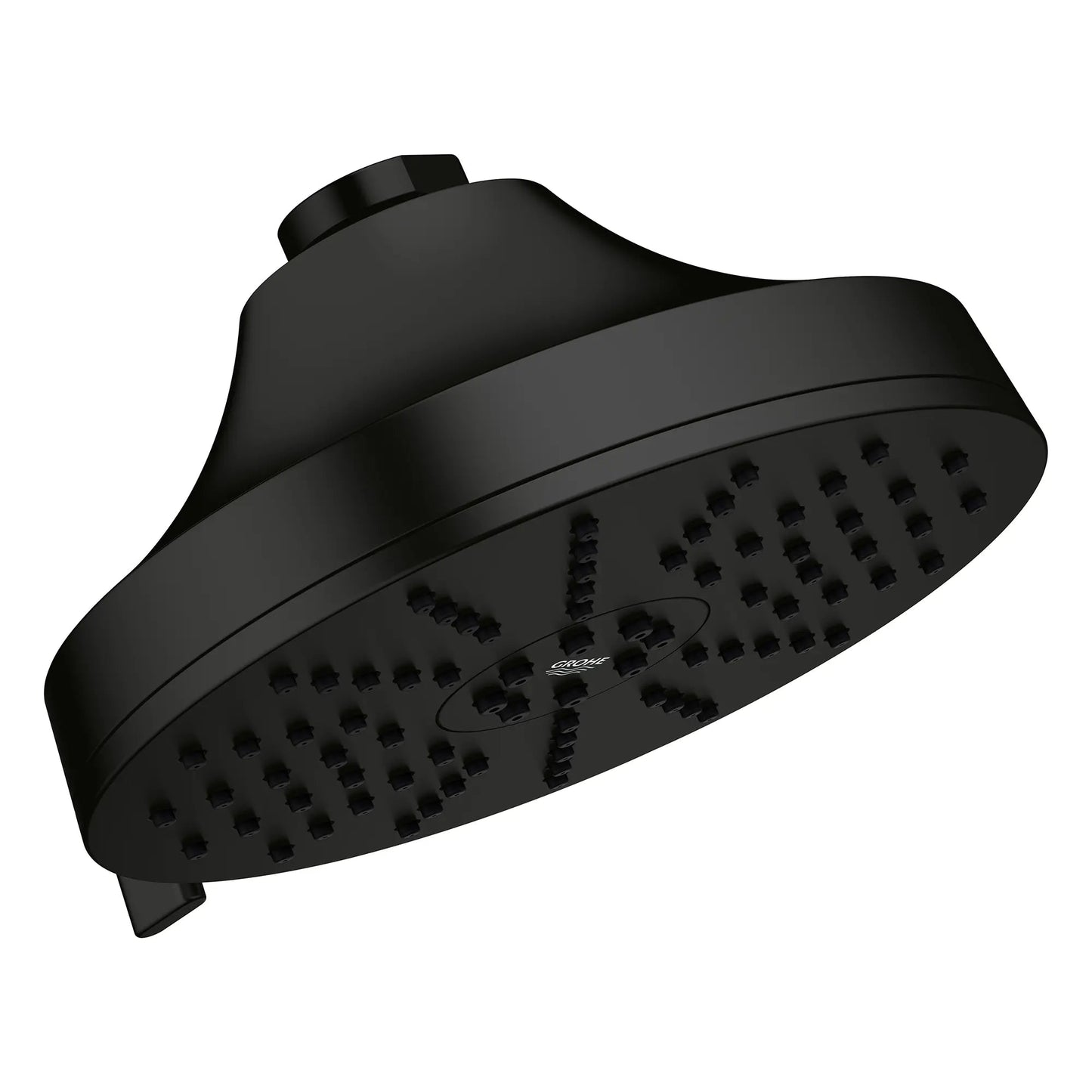 Grohe Euphoria 1.75 GPM 140 With AquaBooster Round Multi Spray Matte Black Shower Head