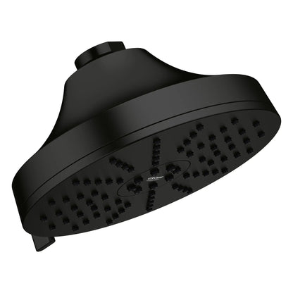 Grohe Euphoria 1.75 GPM 140 With AquaBooster Round Multi Spray Matte Black Shower Head
