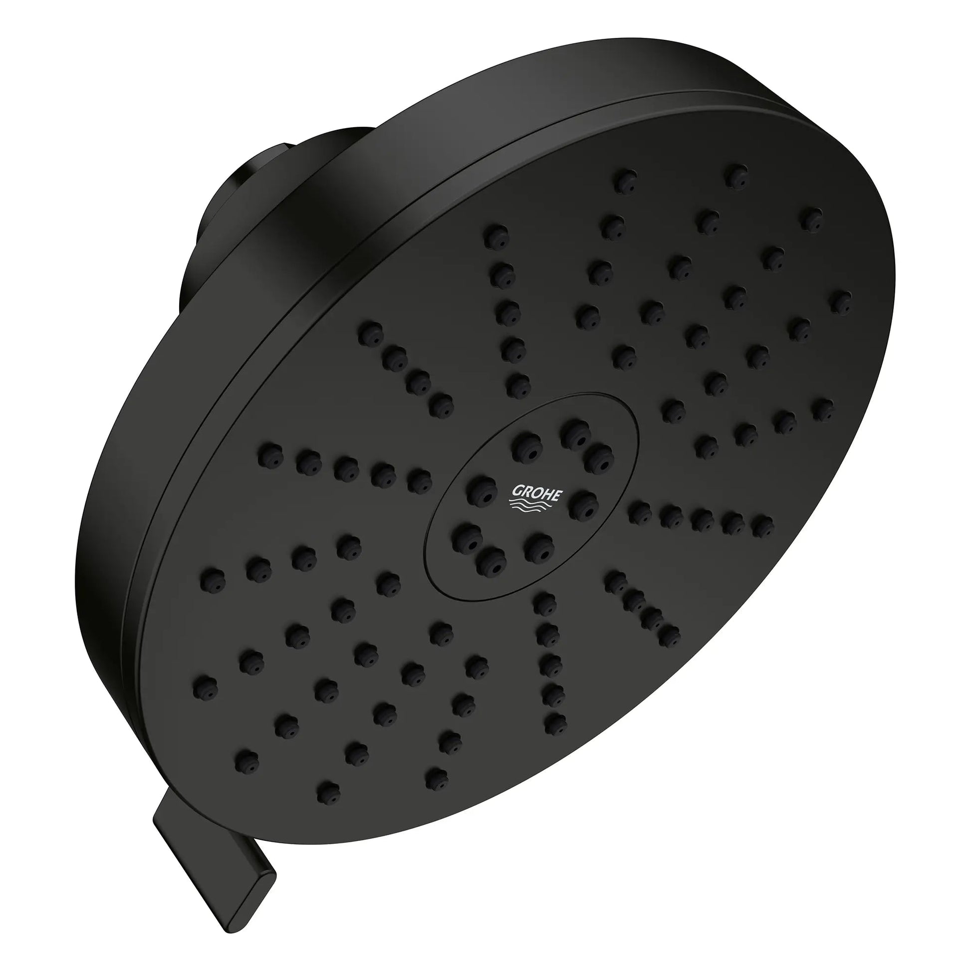 Grohe Euphoria 1.75 GPM 140 With AquaBooster Round Multi Spray Matte Black Shower Head