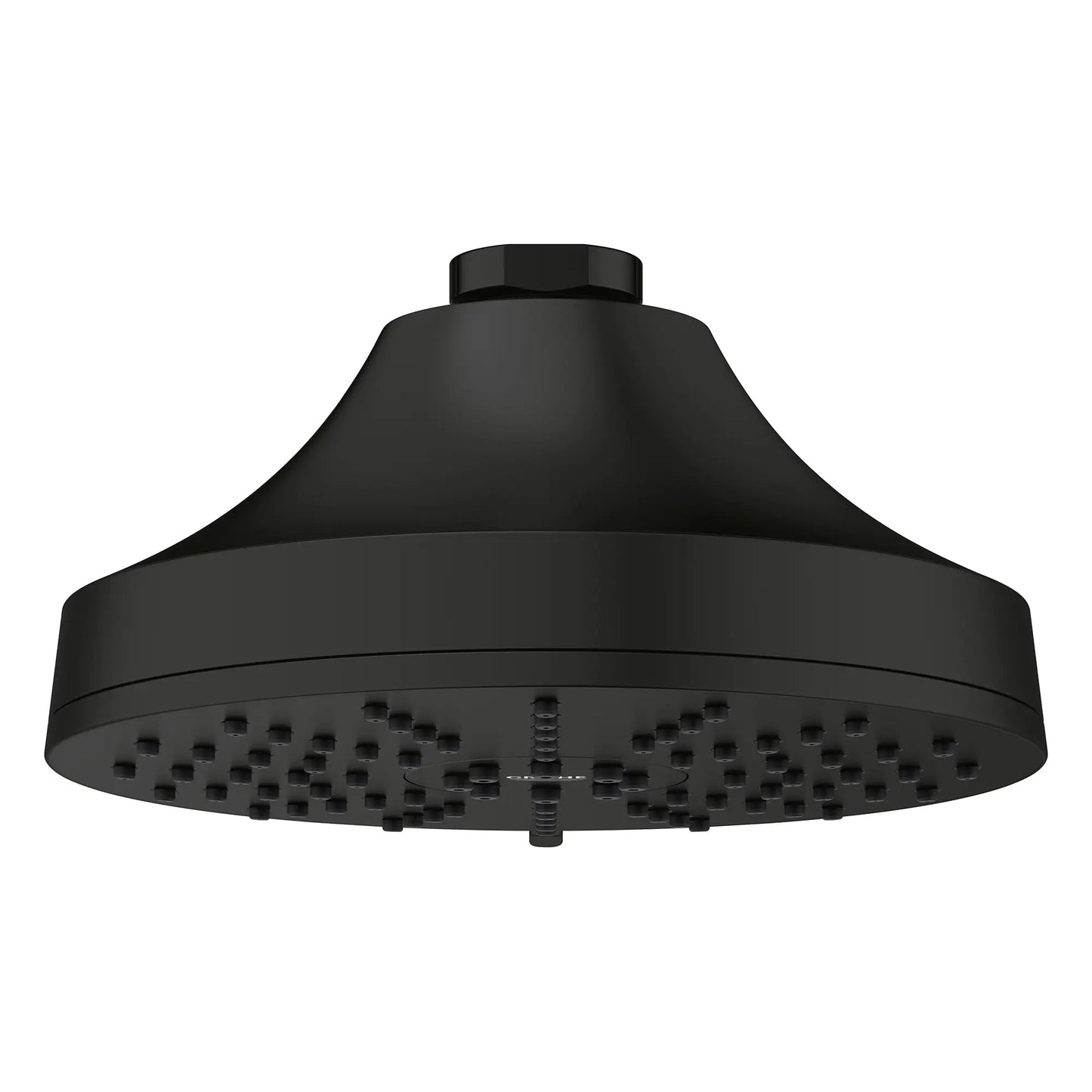 Grohe Euphoria 1.75 GPM 140 With AquaBooster Round Multi Spray Matte Black Shower Head