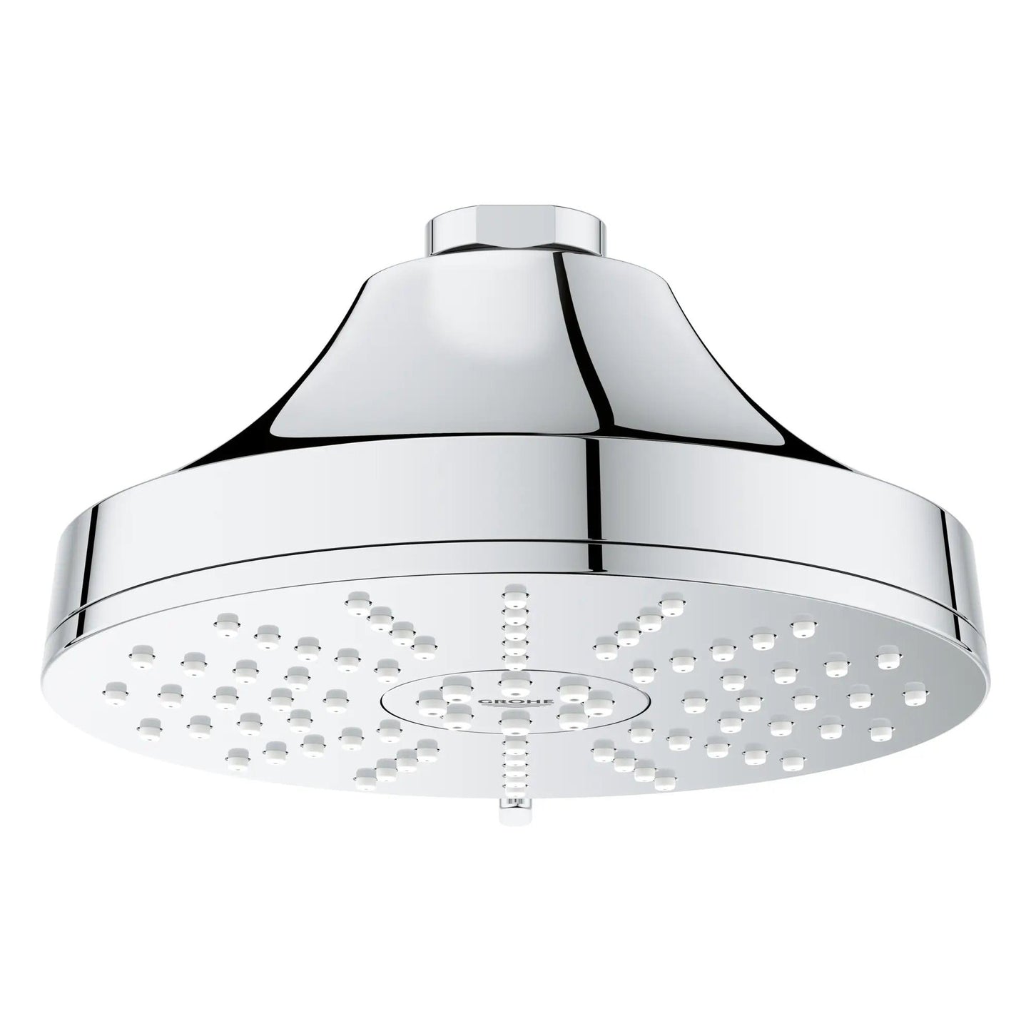 Grohe Euphoria 1.75 GPM 140 With AquaBooster Round Multi Spray StarLight Chrome Shower Head