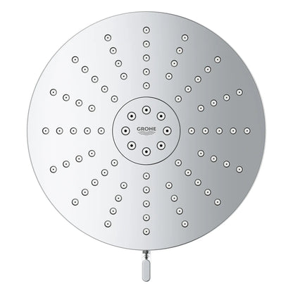 Grohe Euphoria 1.75 GPM 140 With AquaBooster Round Multi Spray StarLight Chrome Shower Head