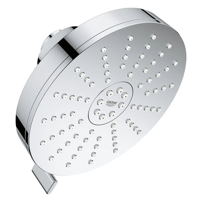 Grohe Euphoria 1.75 GPM 140 With AquaBooster Round Multi Spray StarLight Chrome Shower Head