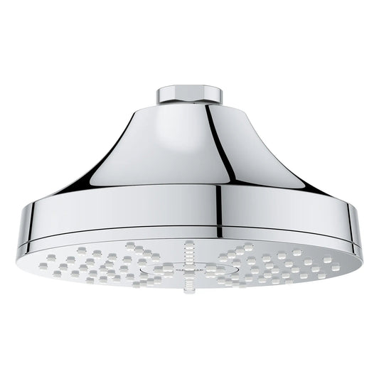 Grohe Euphoria 1.75 GPM 140 With AquaBooster Round Multi Spray StarLight Chrome Shower Head
