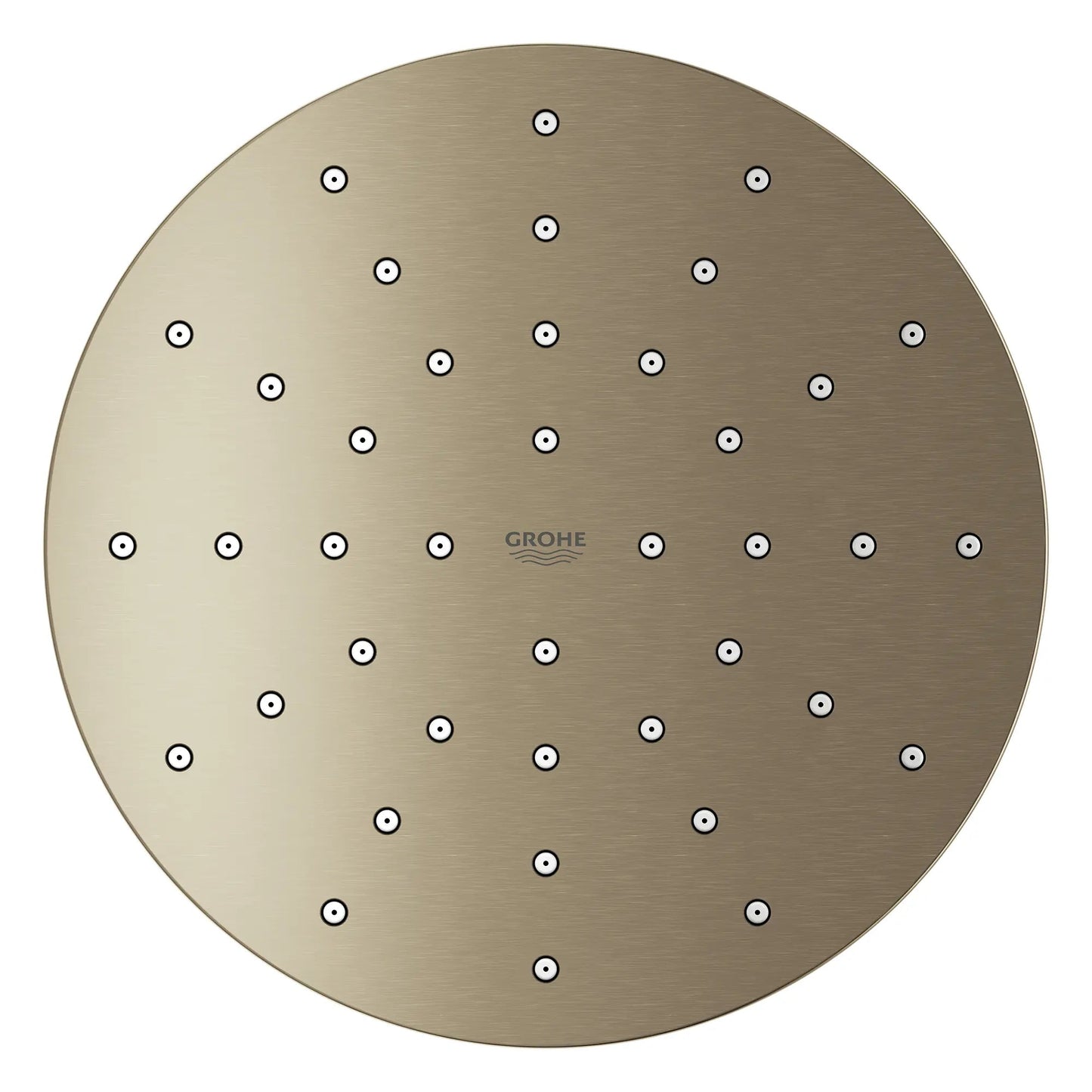 Grohe Euphoria 1.75 GPM 140 With AquaBooster Single Spray Brushed Nickel Round Shower Head