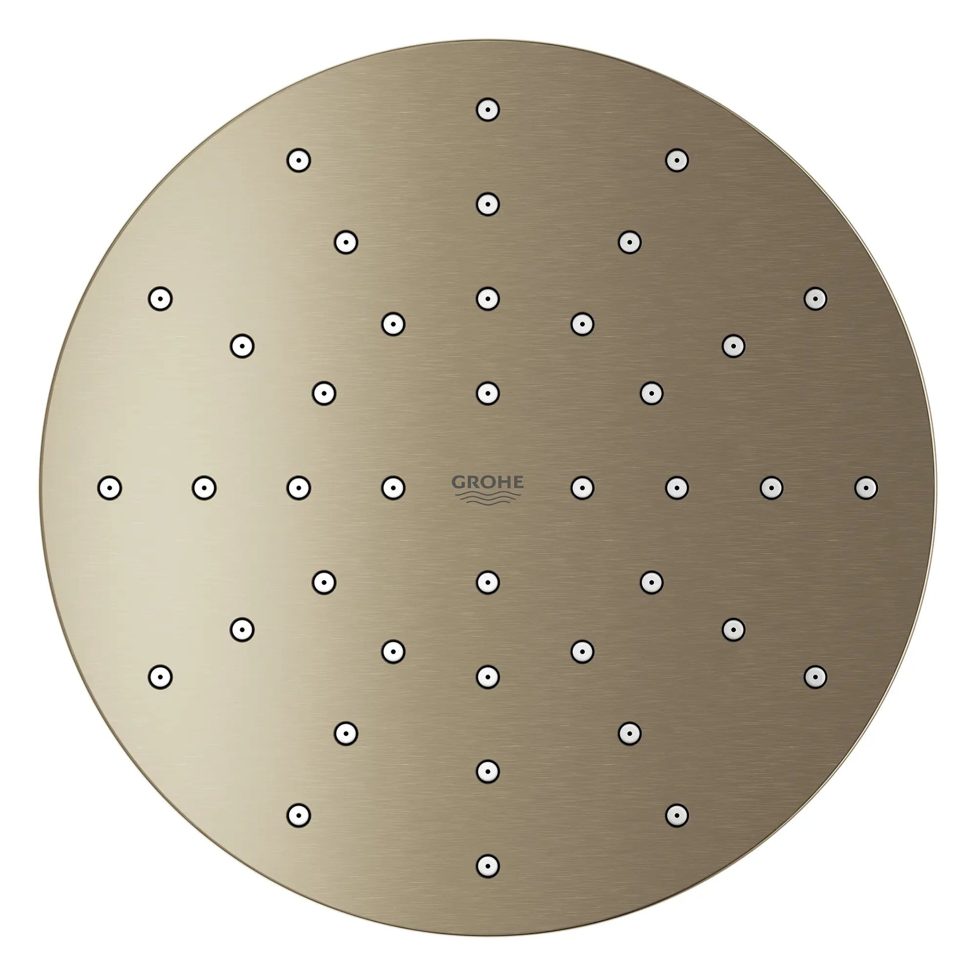 Grohe Euphoria 1.75 GPM 140 With AquaBooster Single Spray Brushed Nickel Round Shower Head