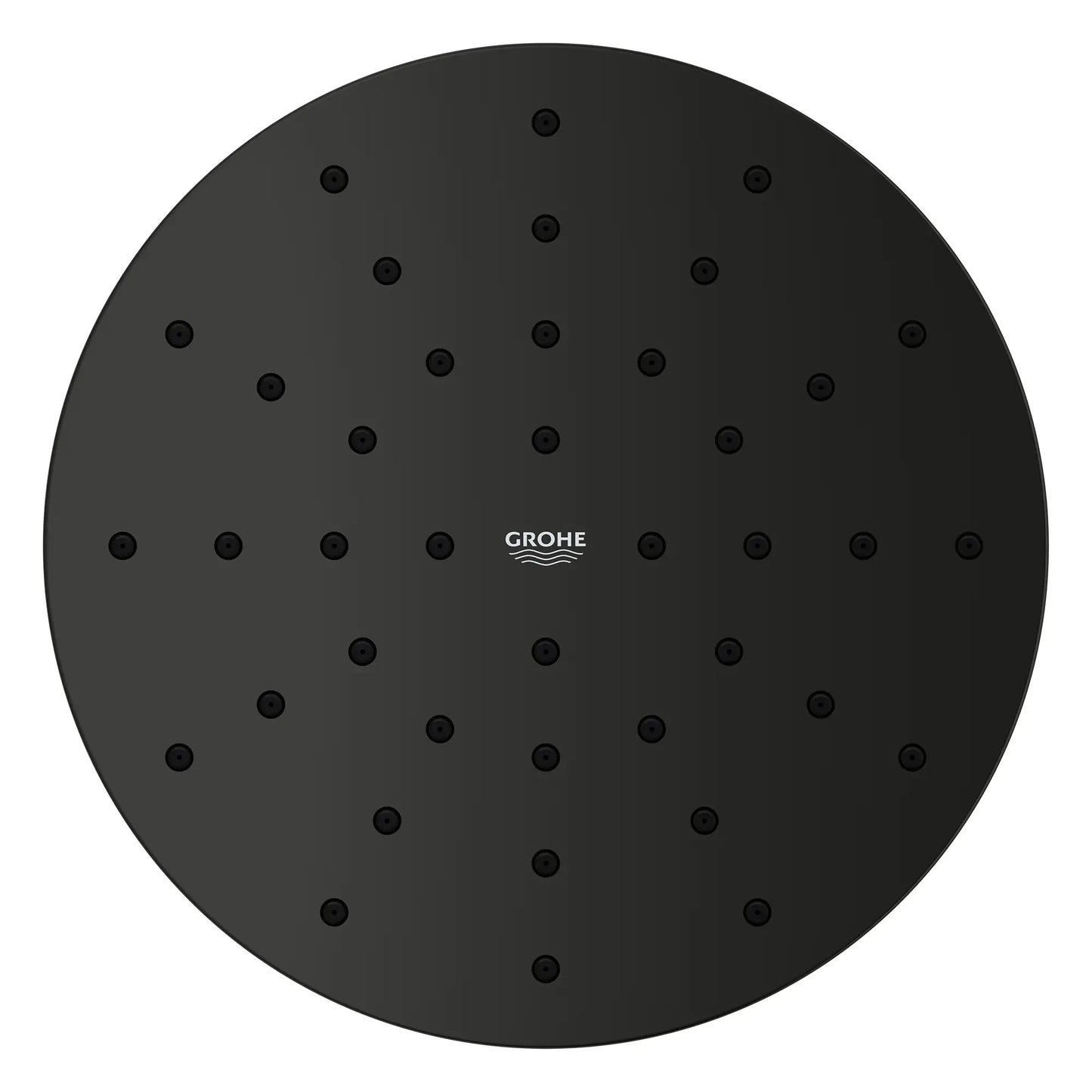Grohe Euphoria 1.75 GPM 140 With AquaBooster Single Spray Matte Black Round Shower Head