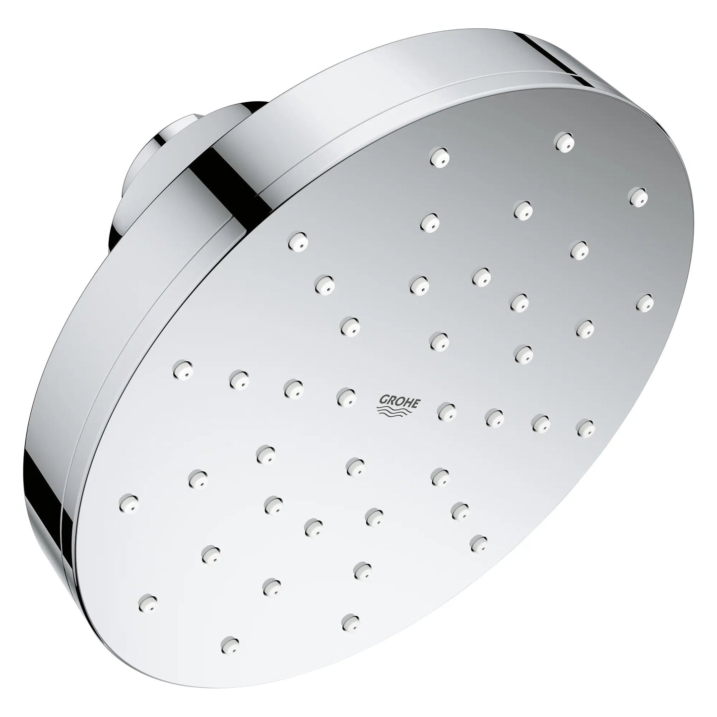 Grohe Euphoria 1.75 GPM 140 With AquaBooster Single Spray StarLight Chrome Round Shower Head