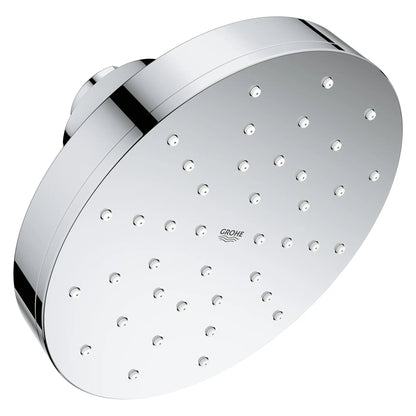 Grohe Euphoria 1.75 GPM 140 With AquaBooster Single Spray StarLight Chrome Round Shower Head
