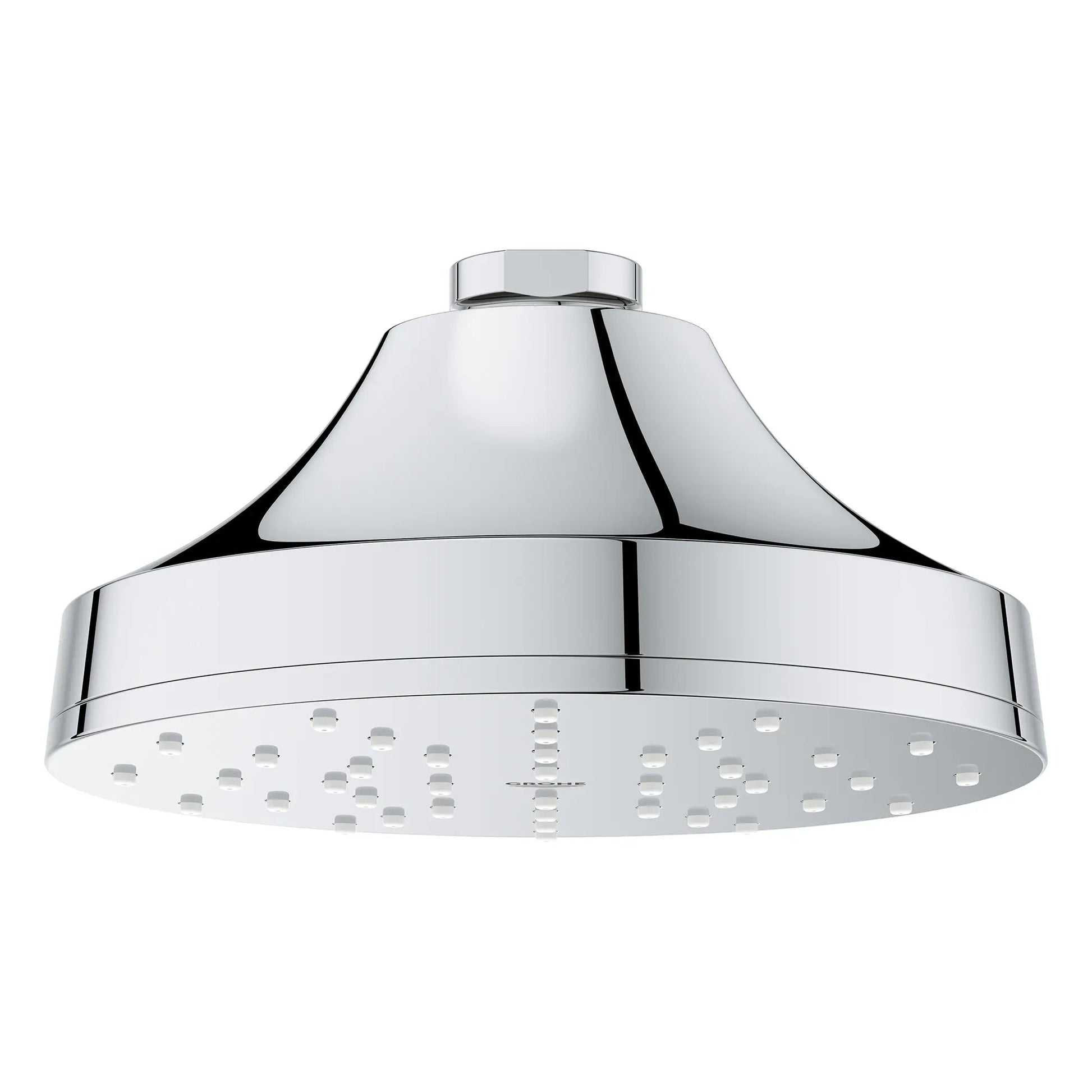 Grohe Euphoria 1.75 GPM 140 With AquaBooster Single Spray StarLight Chrome Round Shower Head