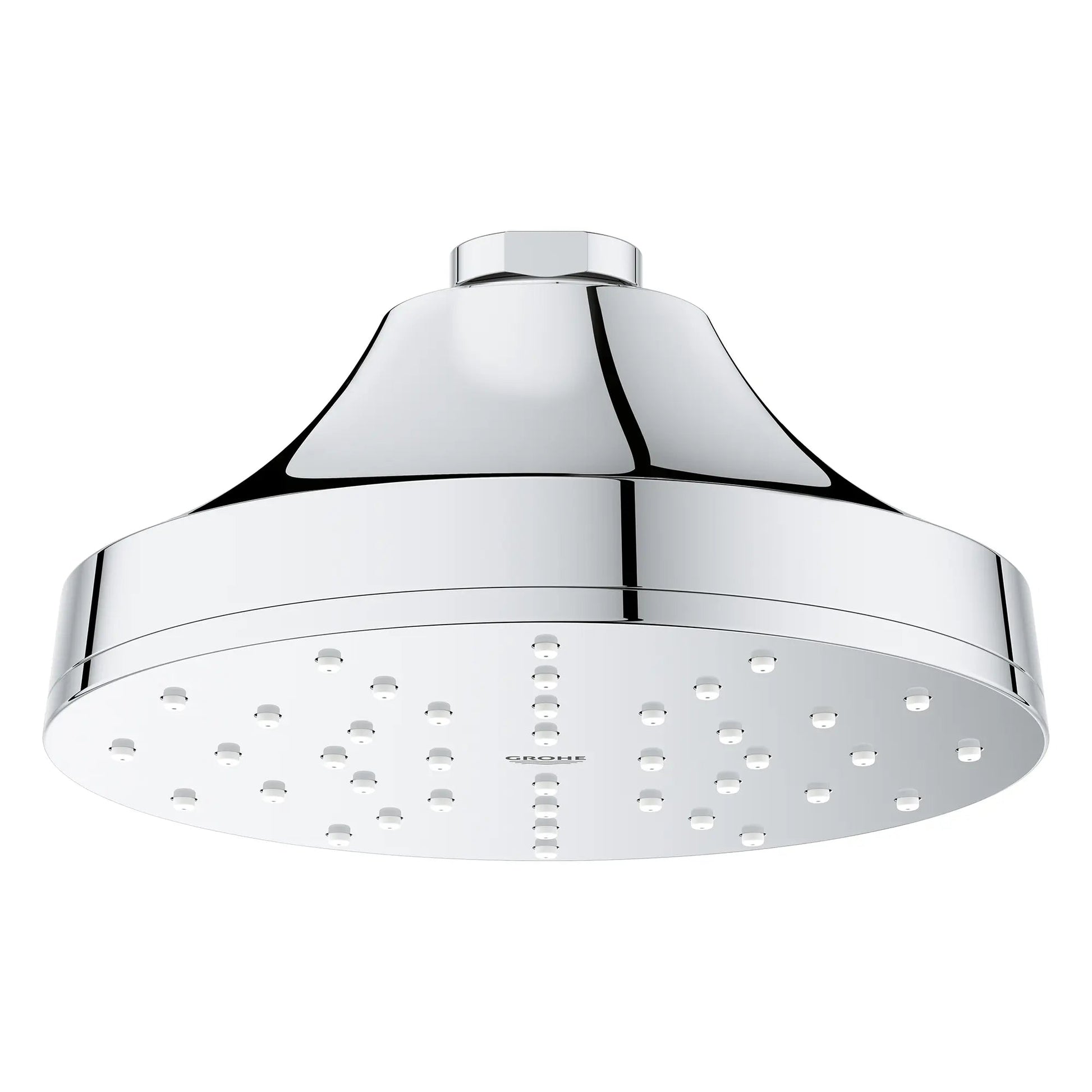 Grohe Euphoria 1.75 GPM 140 With AquaBooster Single Spray StarLight Chrome Round Shower Head