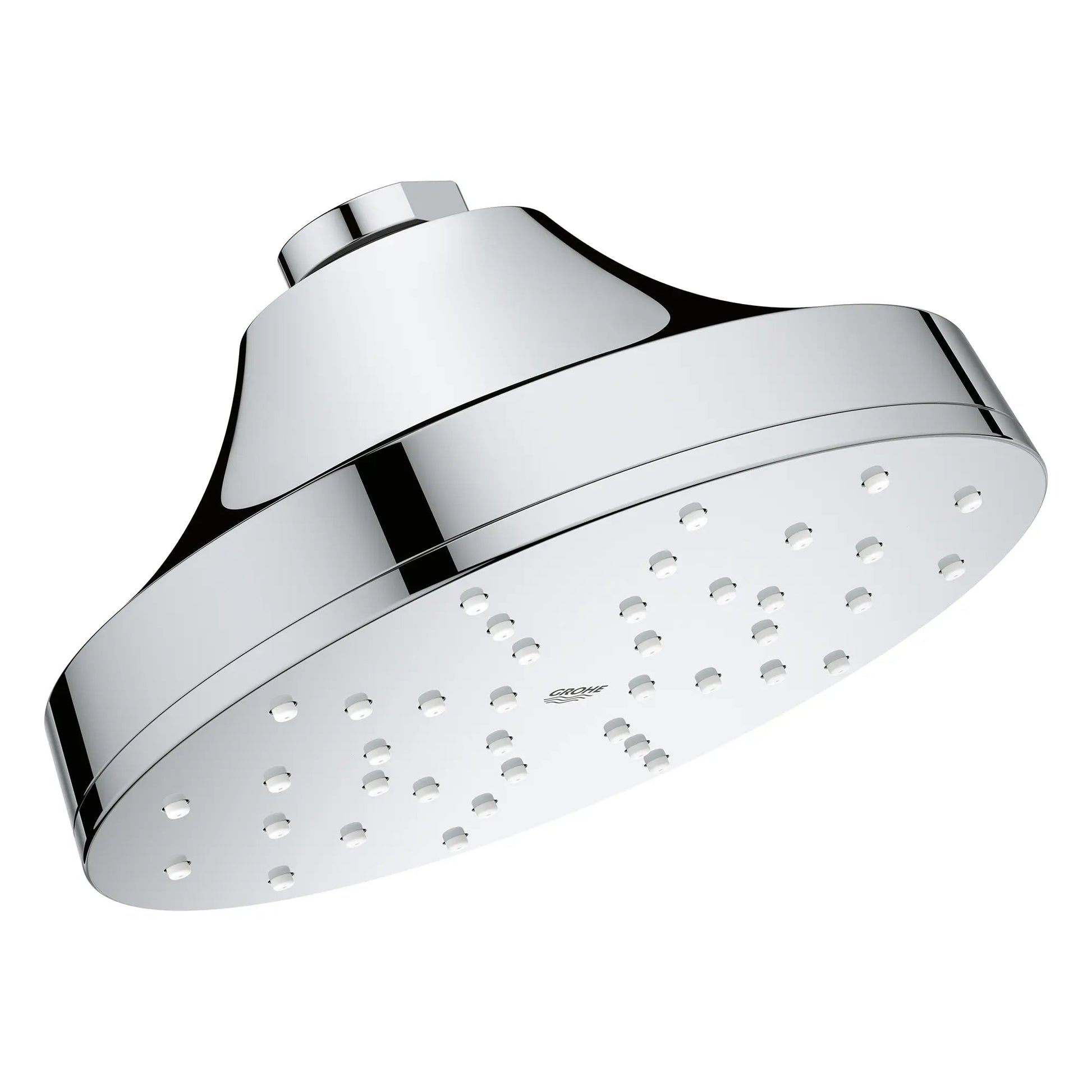 Grohe Euphoria 1.75 GPM 140 With AquaBooster Single Spray StarLight Chrome Round Shower Head