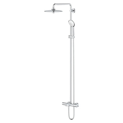 Grohe Euphoria 1.75 GPM 260 Thermostatic StarLight Chrome Shower System With Tub Spout